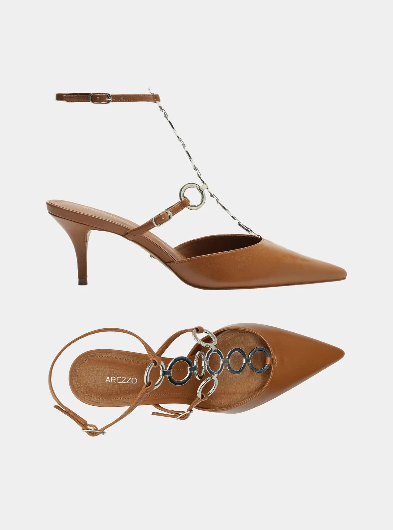 Clover Leather Stiletto Pump Unwind Walk Sandal Customization