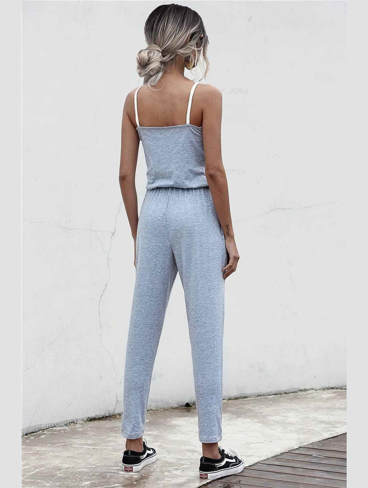LowImpact Dye Process COLOR MATCHING CAMISOLE JUMPSUIT_CWSJS0430