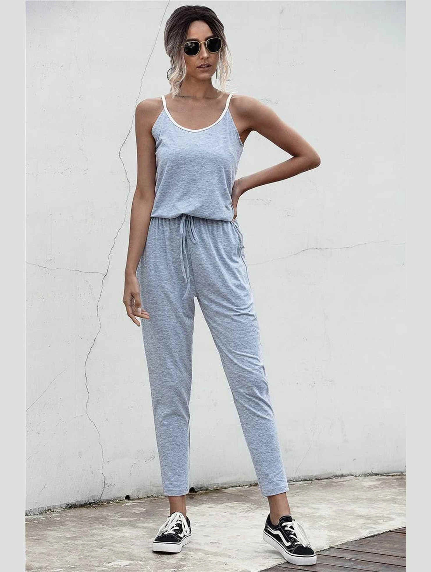 Modern Polo COLOR MATCHING CAMISOLE JUMPSUIT_CWSJS0430