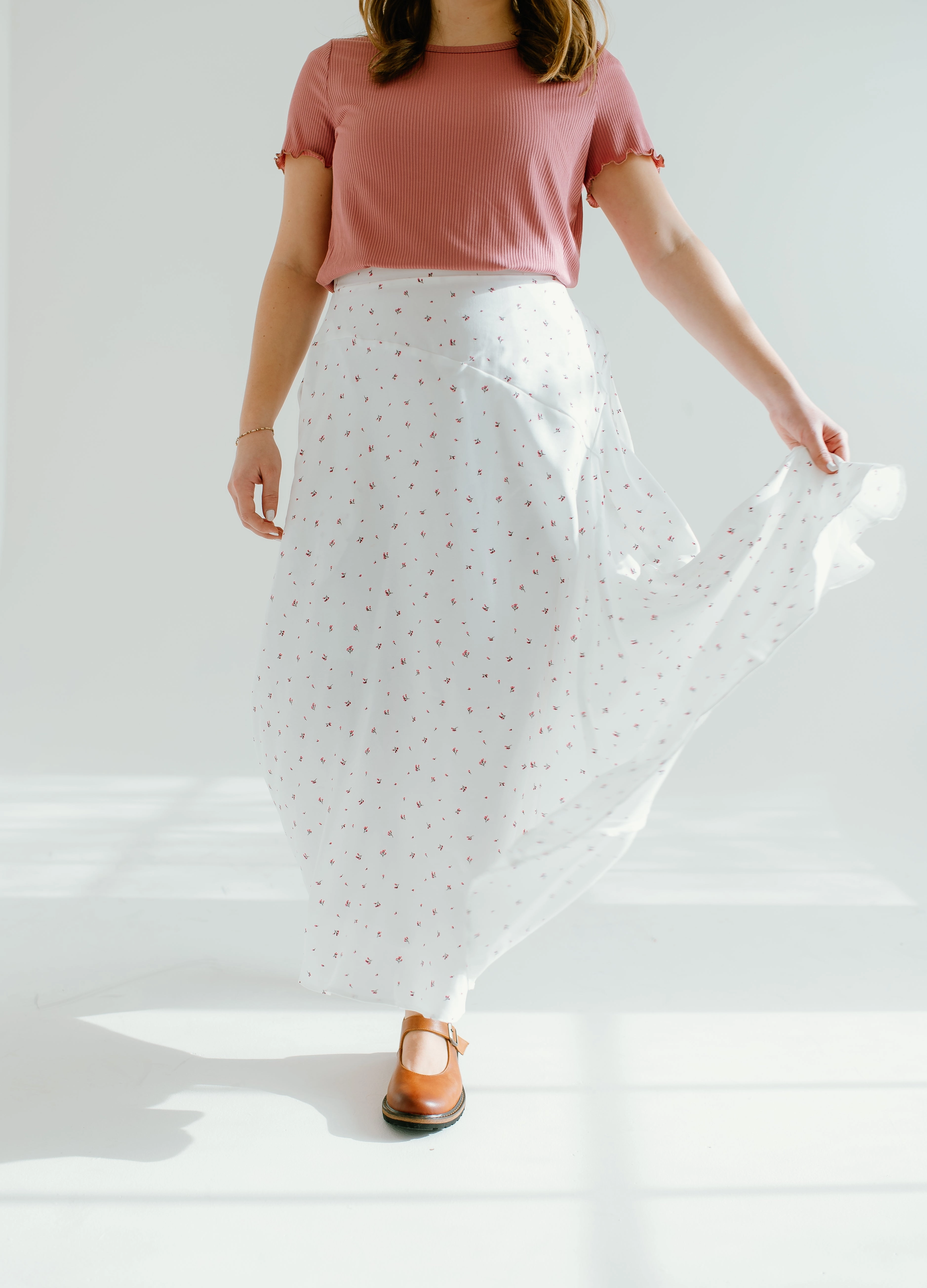 Double Layer Construction Roxcy Skirt