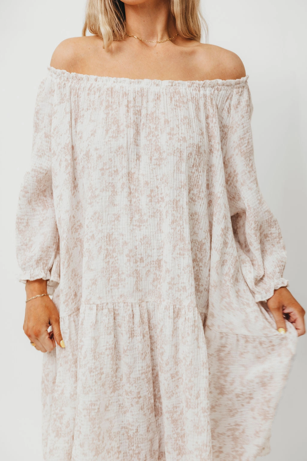 Cotton House Dress in Hampton Pink - Bump Friendly Modern Movement