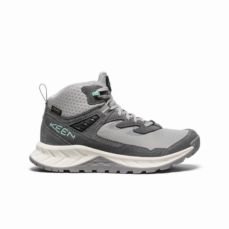 Women's Hightrail Waterproof Hiking Boot  |  Alloy/Lichen Grippy Outsole Mountain Climber Seamless Interior