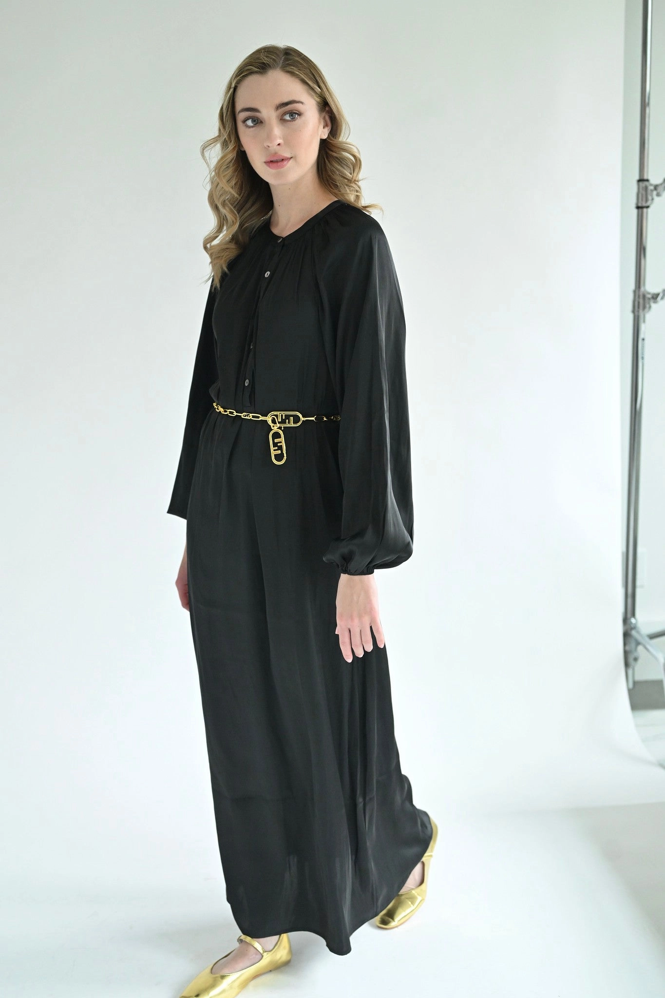 Ella Maxi Dress - Black boho vibe