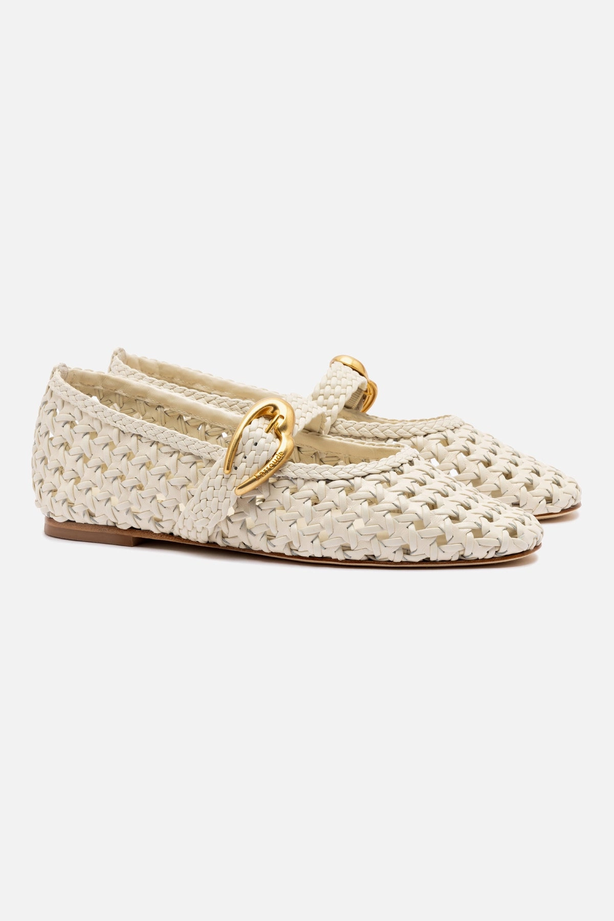 Verona New Macrame In Ivory Leather Game Edge Shine Bright