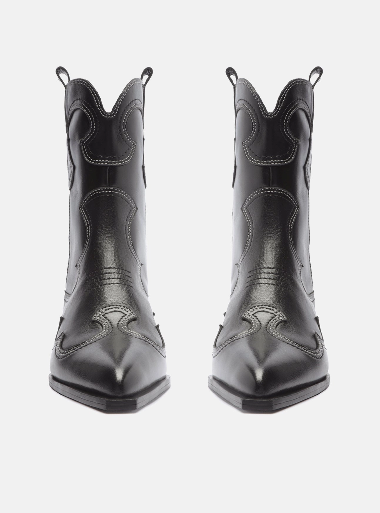 Lightweight Frame Giovanna Leather  Block Boot