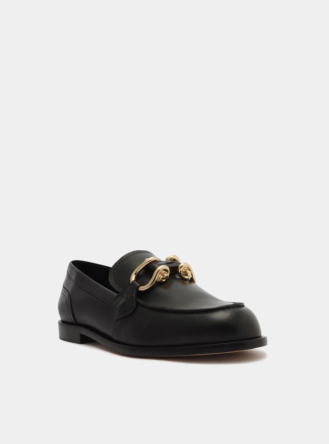 Caroline Leather Loafer Effortless Style Tide Glow