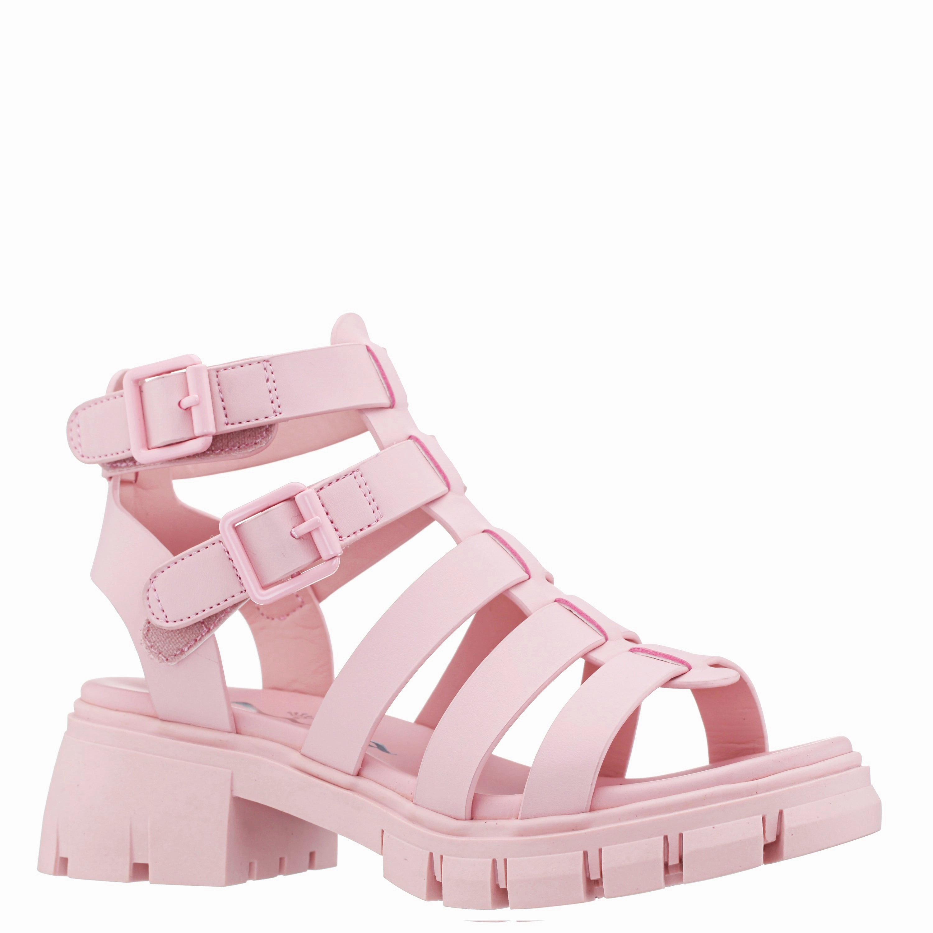 Relaxed Flip-flops Textured Grip Surface DERIAN-BLUSH