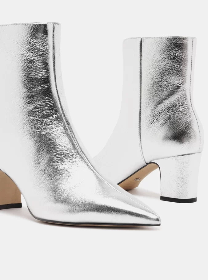 Cool Seasons Premium Quality Jemma Leather Block Boot