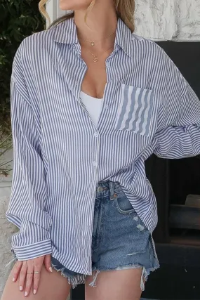 CONTRAST YOKE DETAILED BUTTON DOWN RAYON SHIRTS NonScratchSurface