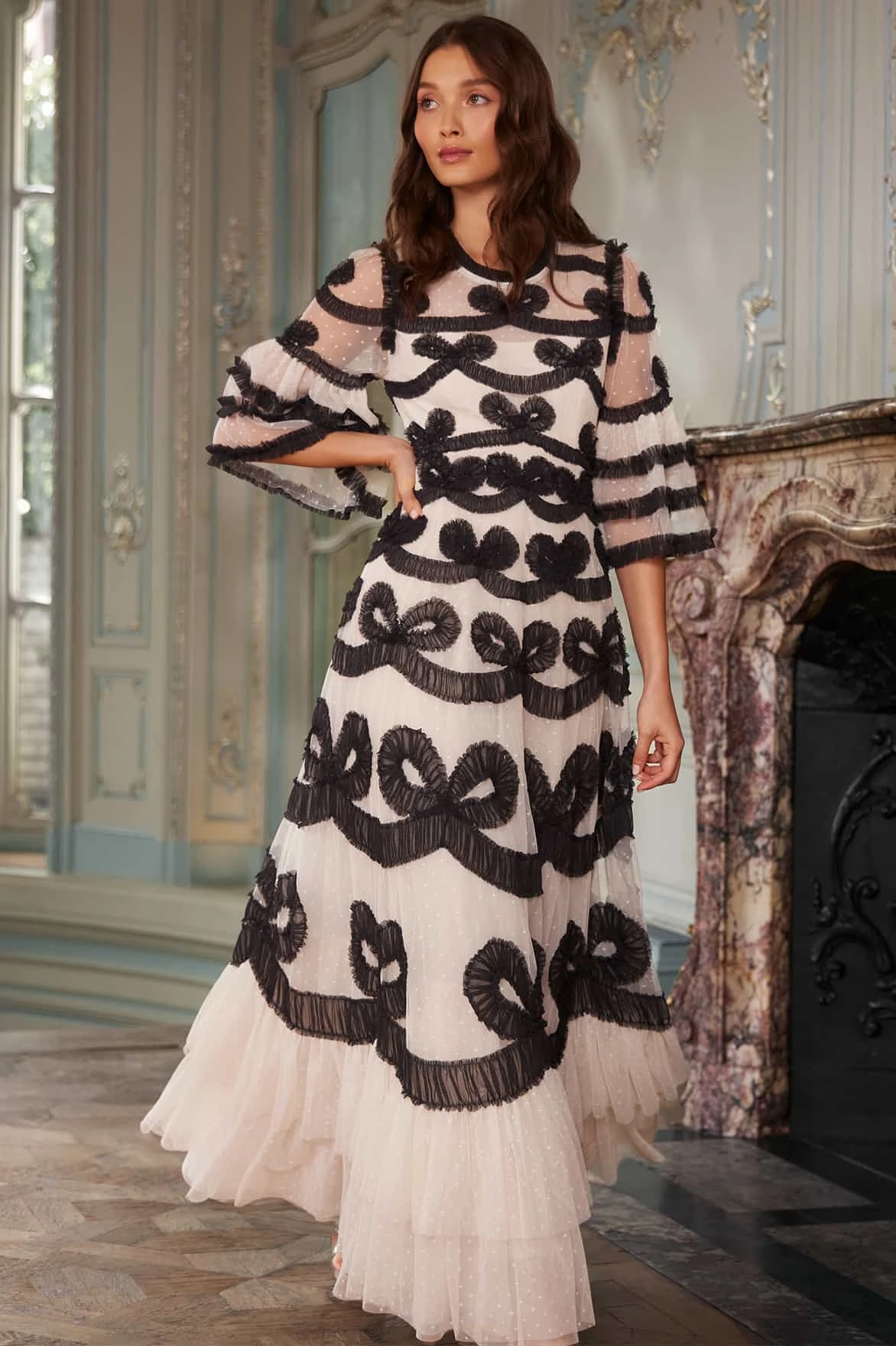 Ingrid Gown Modern Lines Comfy Layers