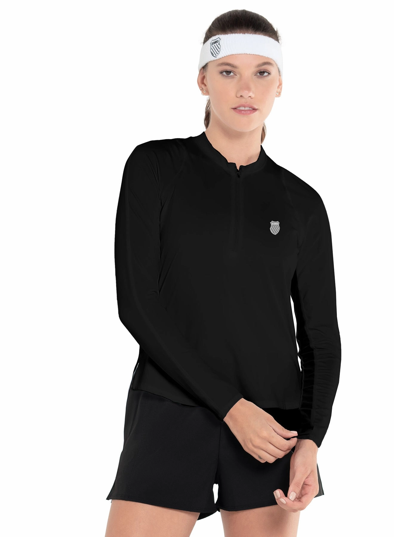 Stretch waistband WrinkleResistantTextile Excel Zip Long Sleeve