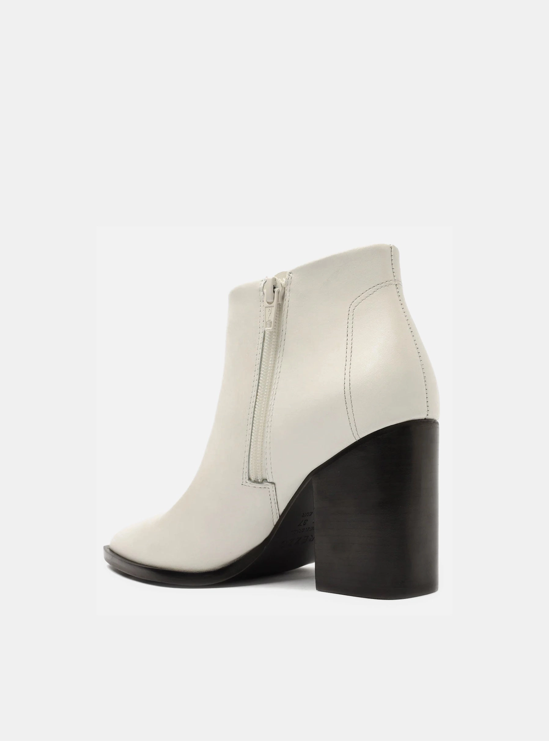 Cora Leather Bootie Smooth Surface