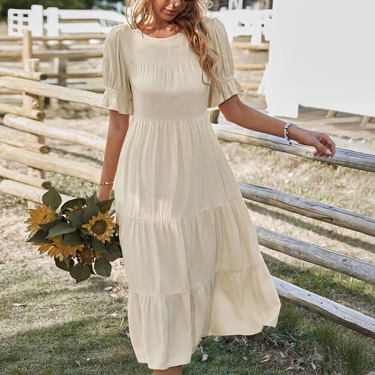 Sharp Design COTTON SWING DRESS_CWDSD3407