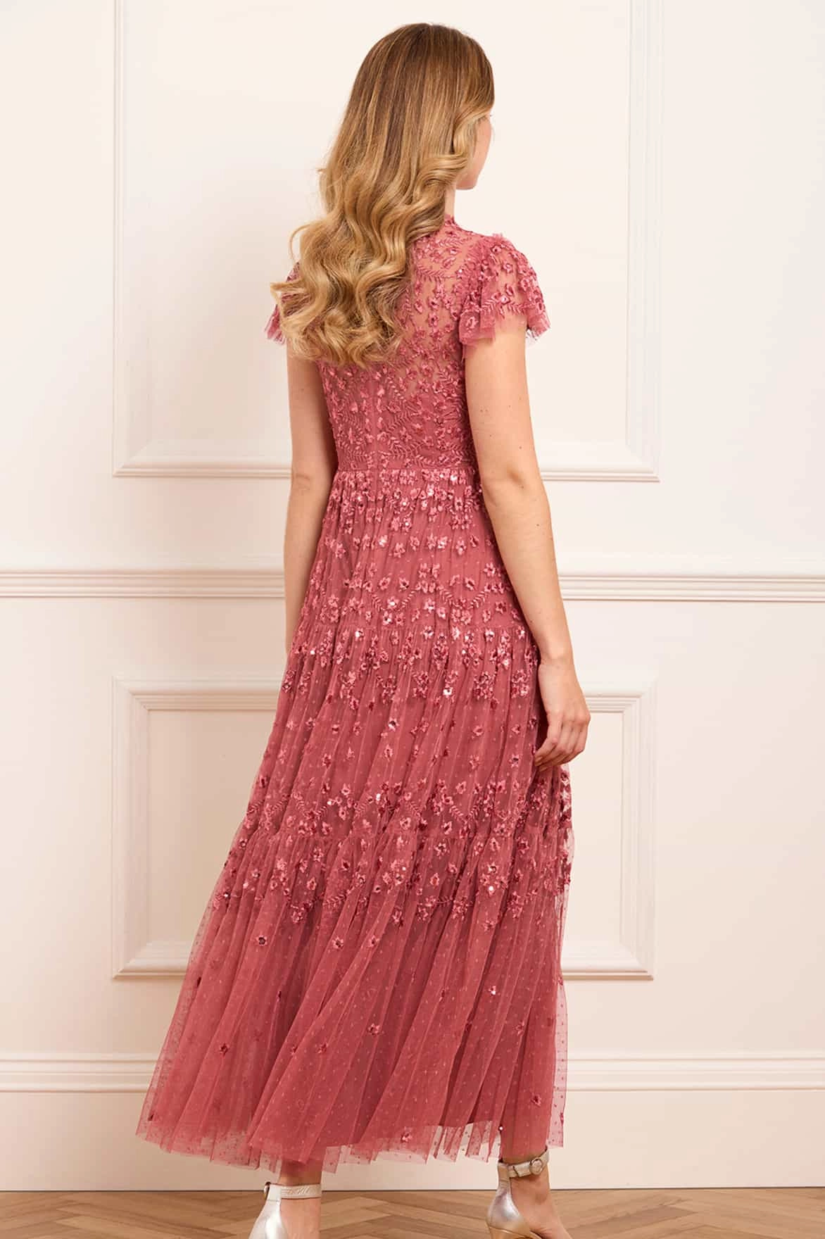 Clover Short Sleeve Ankle Gown Fall Flow Clean Mood