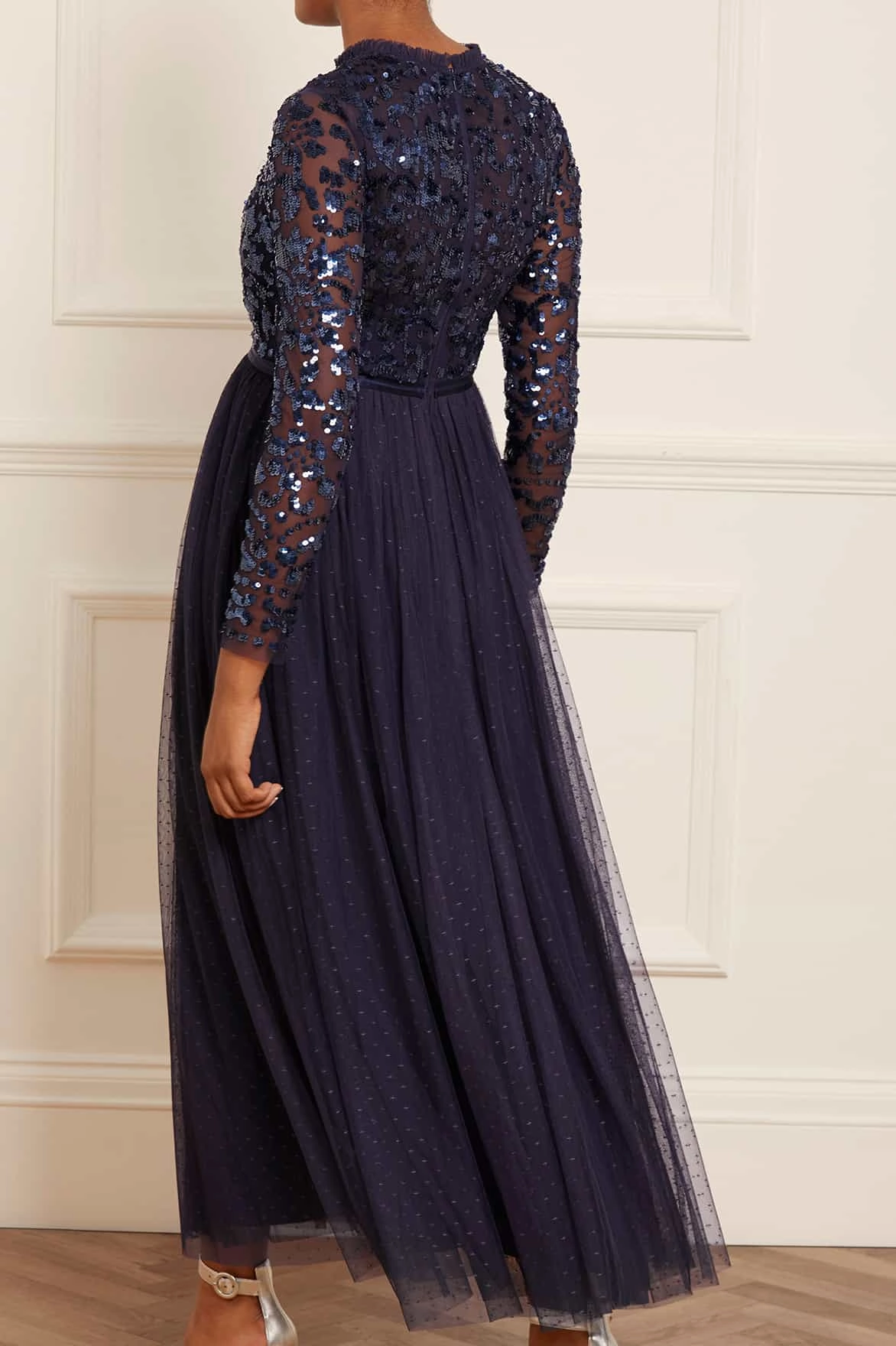 Tempest Bodice Ankle Gown Edgy Look Sleek And Stylish