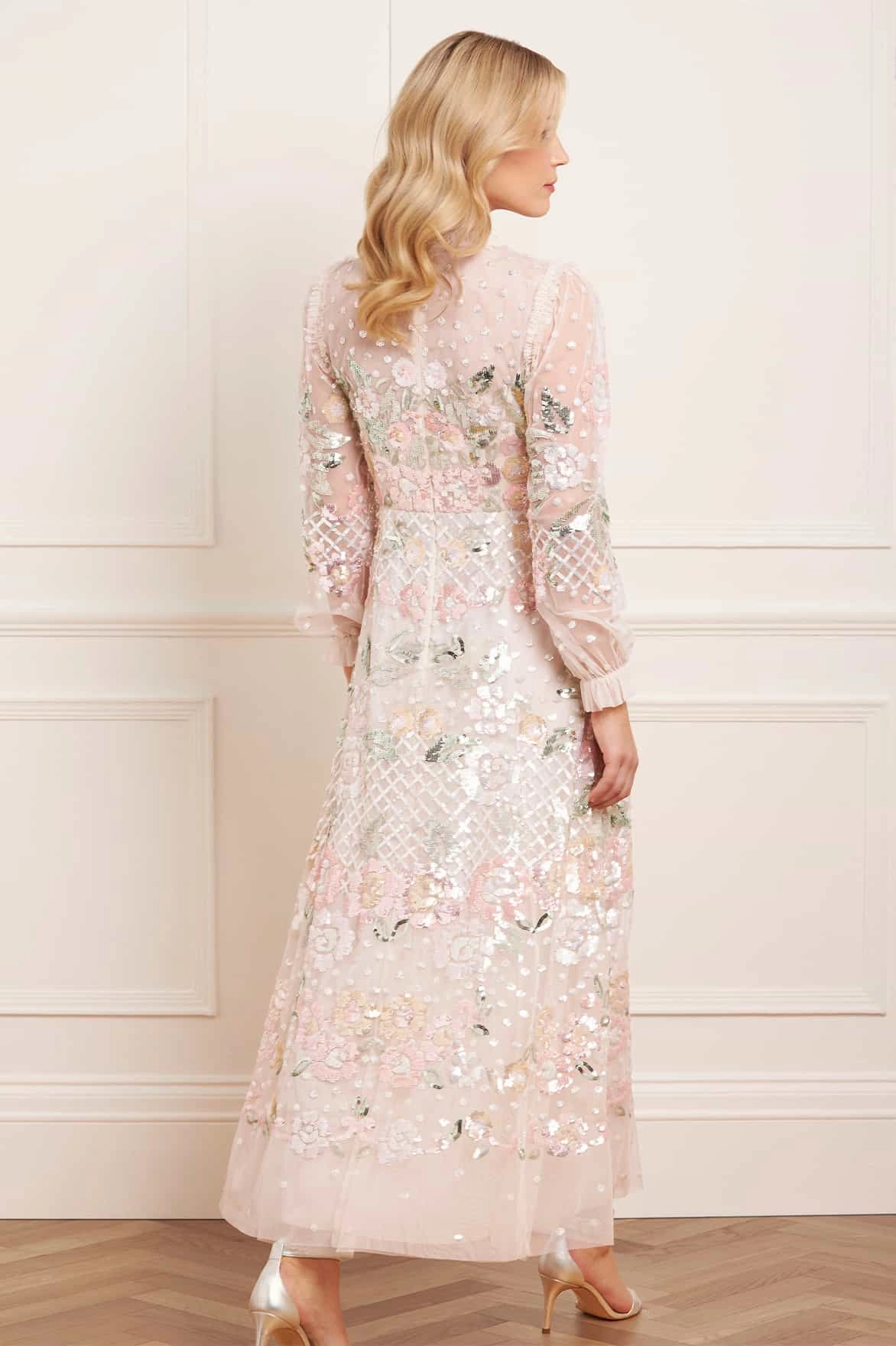 Rosalie Ankle Gown Draped-Style