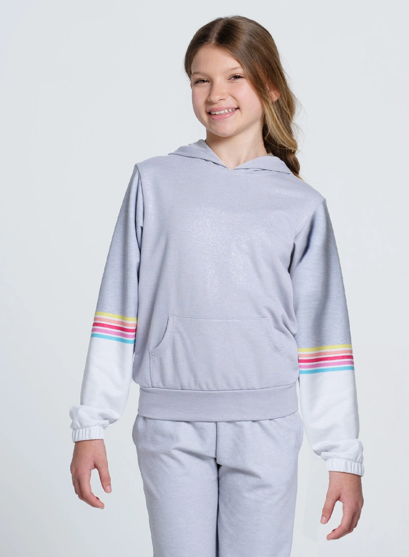 Over The Rainbow Hoodie TonalStitching CushionedSupport