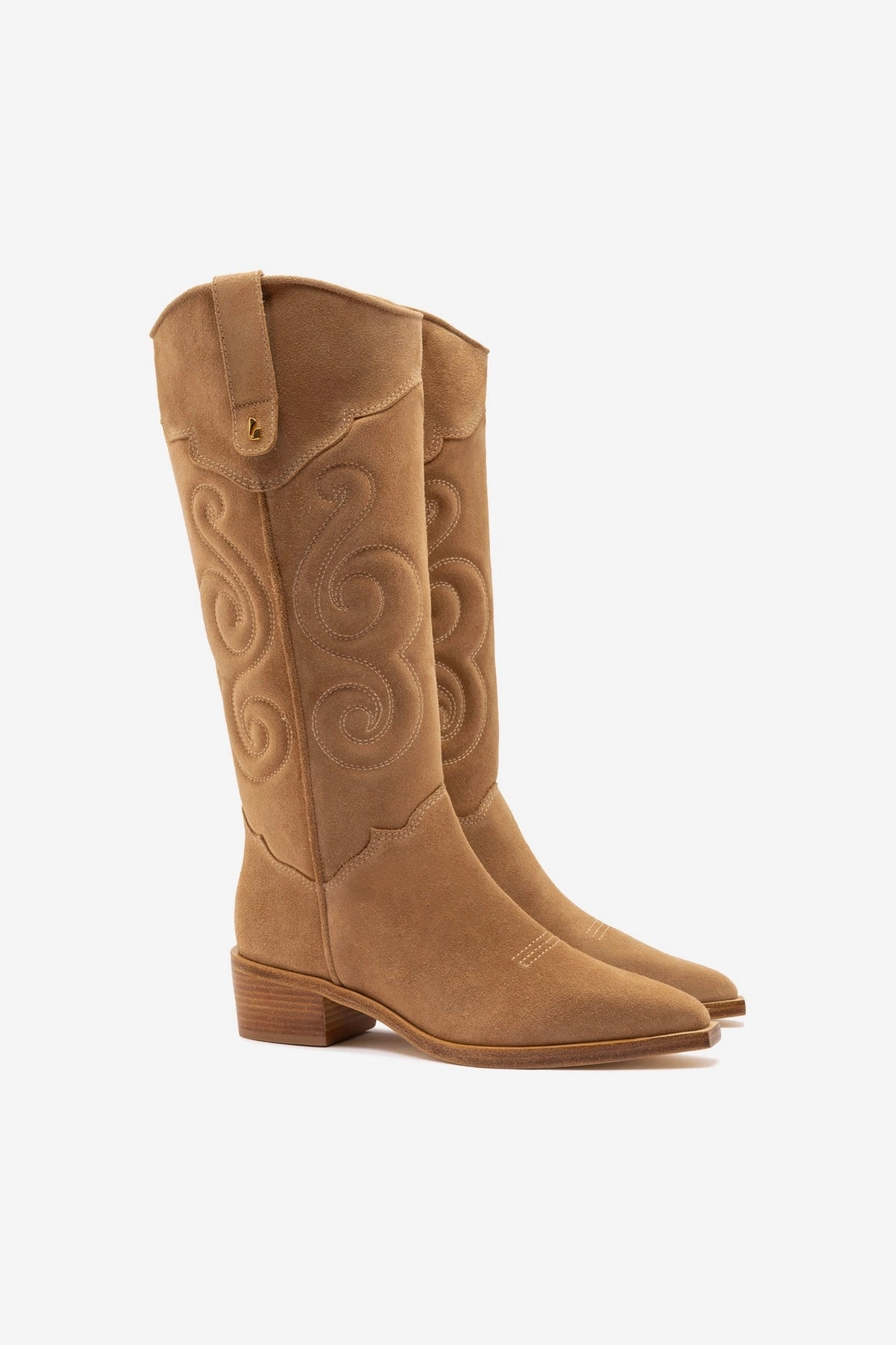 Paloma Boot In Peanut Suede Island Step