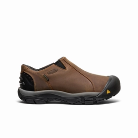 Men's Brixen Waterproof Shoe Wide  |  Slate Black/Madder Brown Instant Move