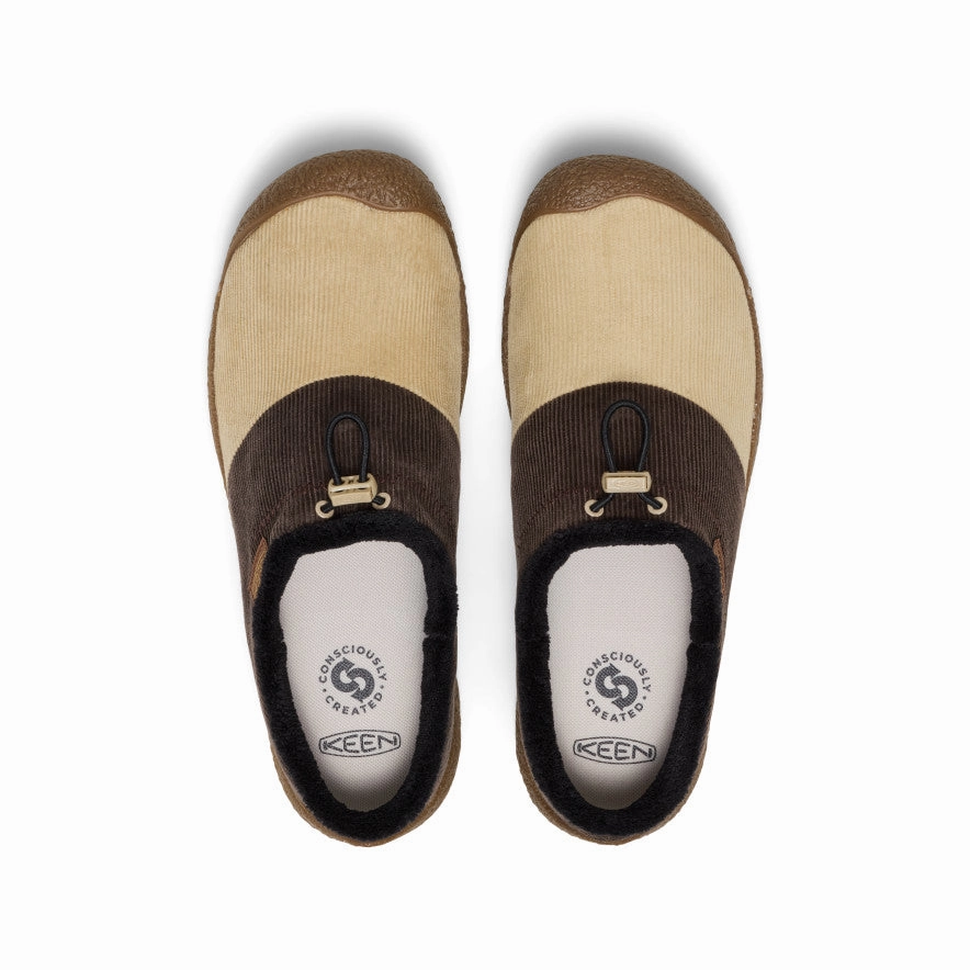 Flexible footbed Smooth Steps Men's Howser III Slide  |  Java/Safari