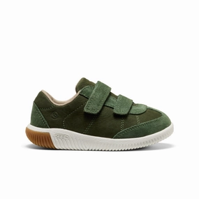 Cushioned Insole Little Kids' KNX T-Toe Sneaker  |  Bronze Green/Star White