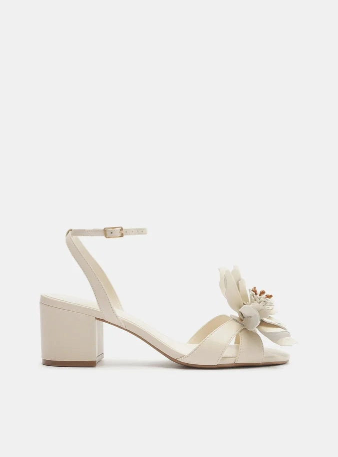 Nude Calm Comfortable Hiking Shoes Daisy Leather  Block Sandal