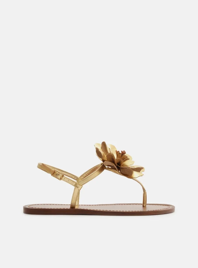 UV Protection Everyday Look Daisy Leather Flat