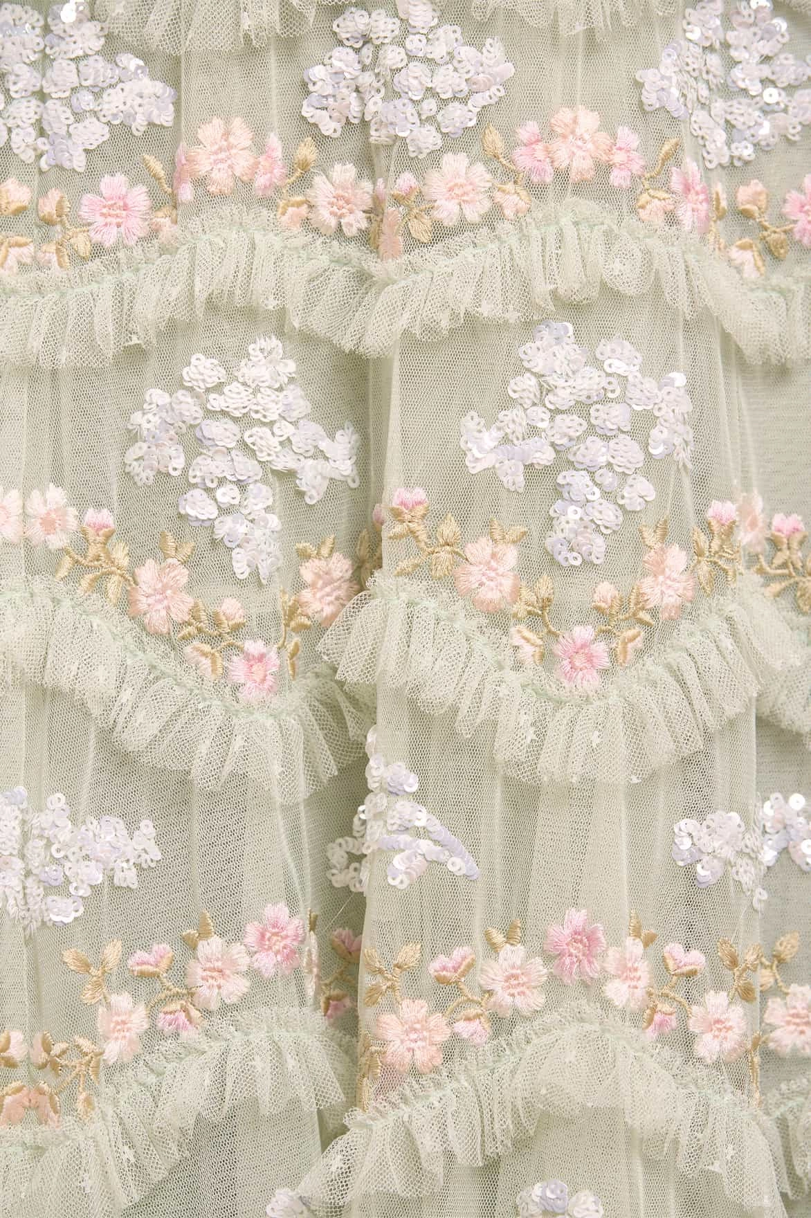 Daisy Wave Ankle Gown Calm Drape