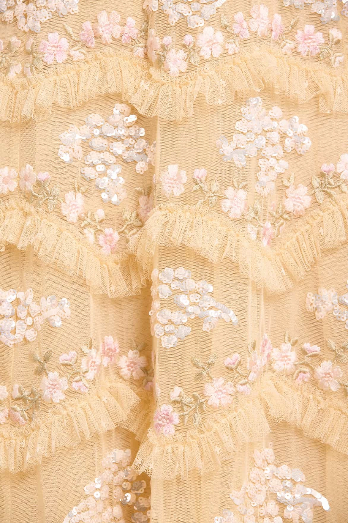 Daisy Wave Ankle Gown Clean Finish