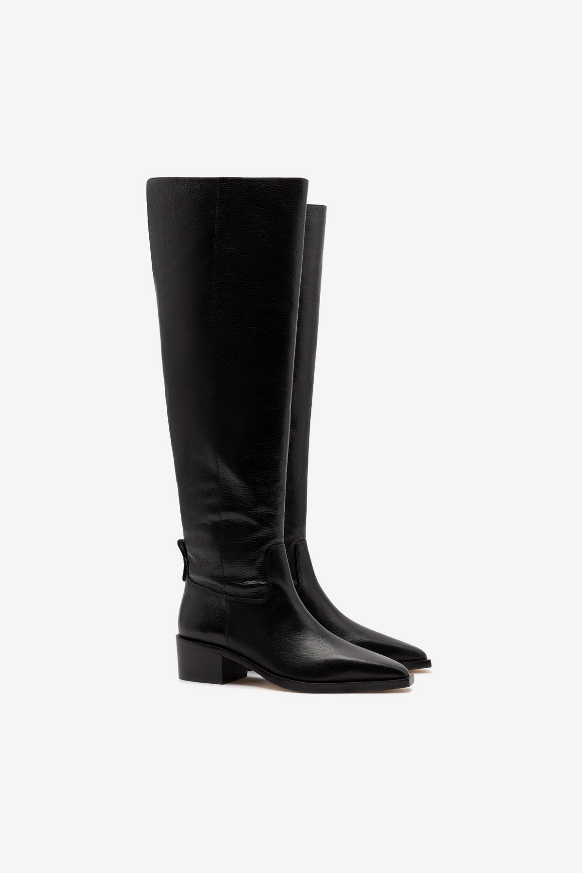 Soft Land Florencia Hi Boot In Black Leather