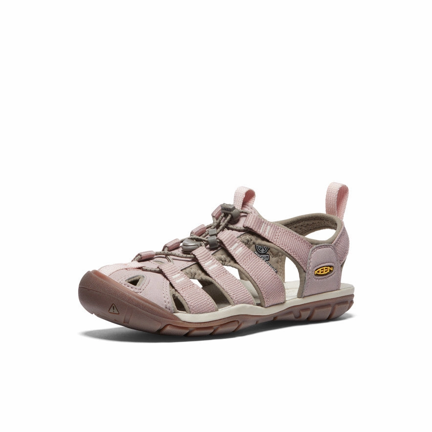 Women's Clearwater CNX Sandal  |  Timberwolf/Fawn Step Out padded sole