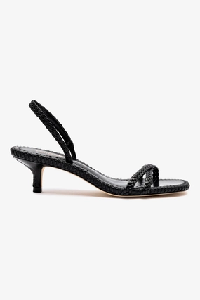Flexible Fit City Adventure Mini Annie Sandal In Black Leather
