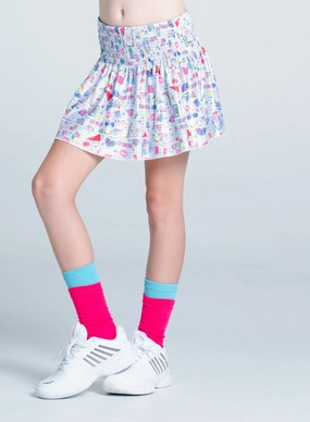 Diva Smocked Skirt- Girls Snag Resistant Surface