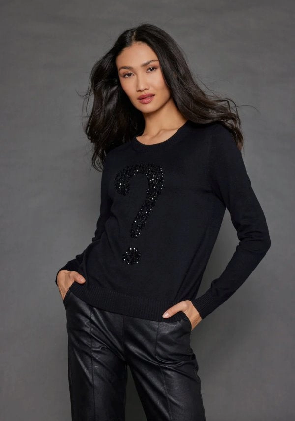 Keep 'Em Guessing Black Tagless Comfort Collar