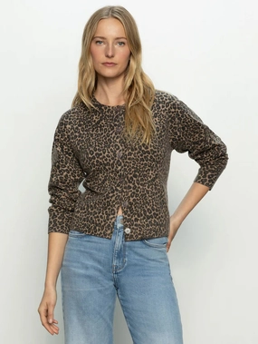 Non Restrictive Fit Sanctuary Must-Have Leopard Print Cardi