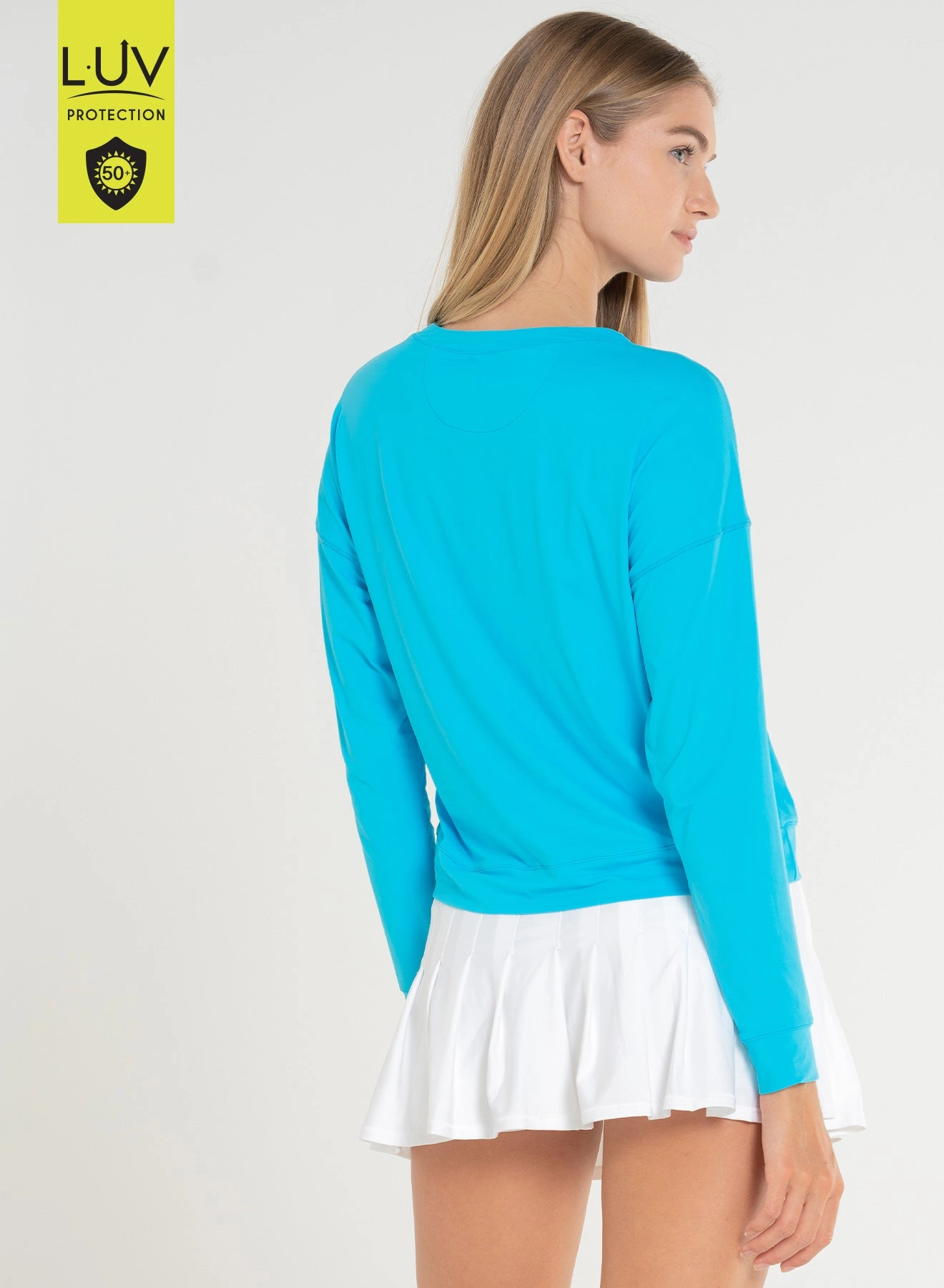 Hype Long Sleeve Sun Protection Fabric Airy Mesh Lining