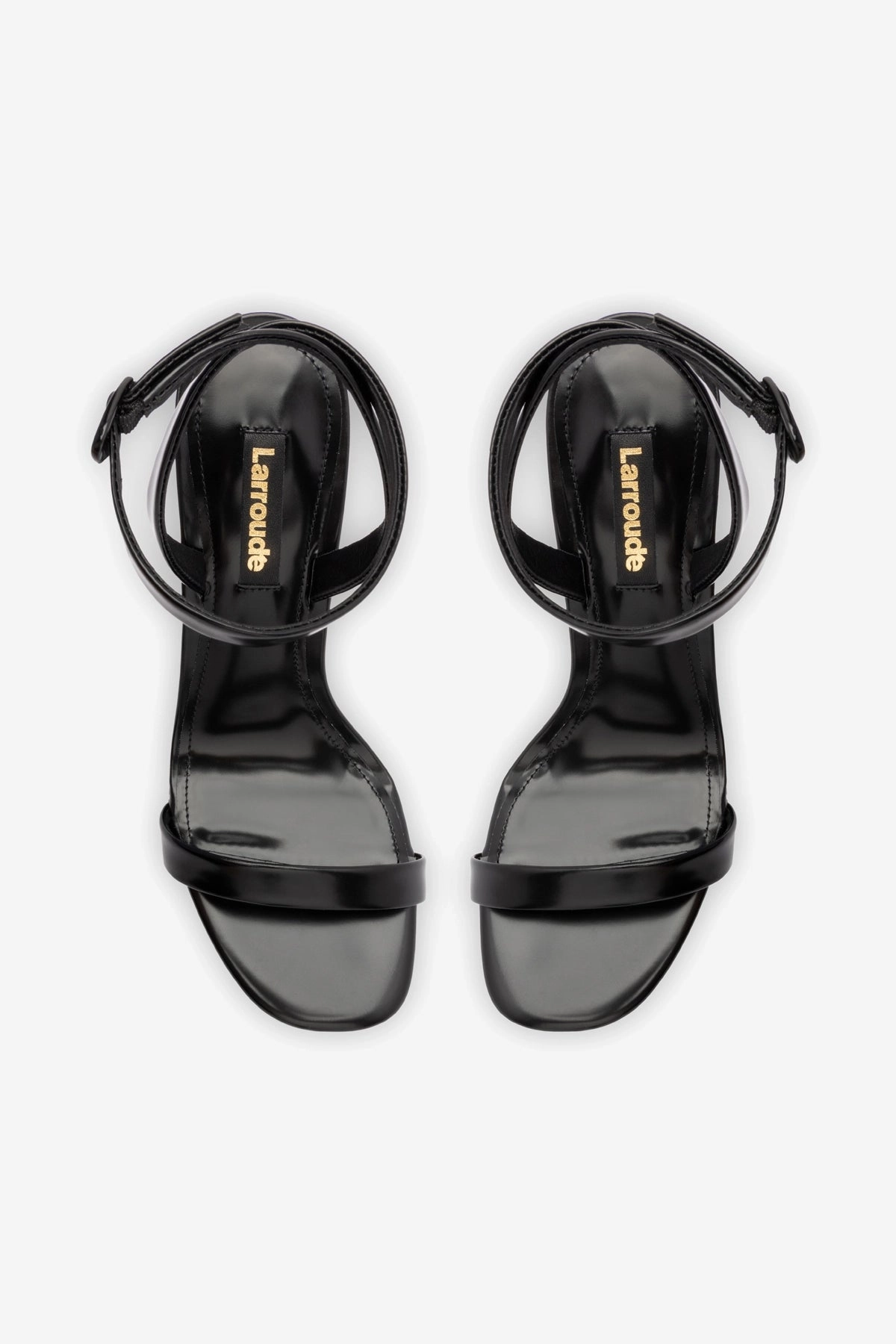 Veronina Sandal In Black Box Leather Boat Walk Cushioned Base Busy Professionals