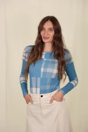 Plaid Tee AntiMicrobialLining Office Look