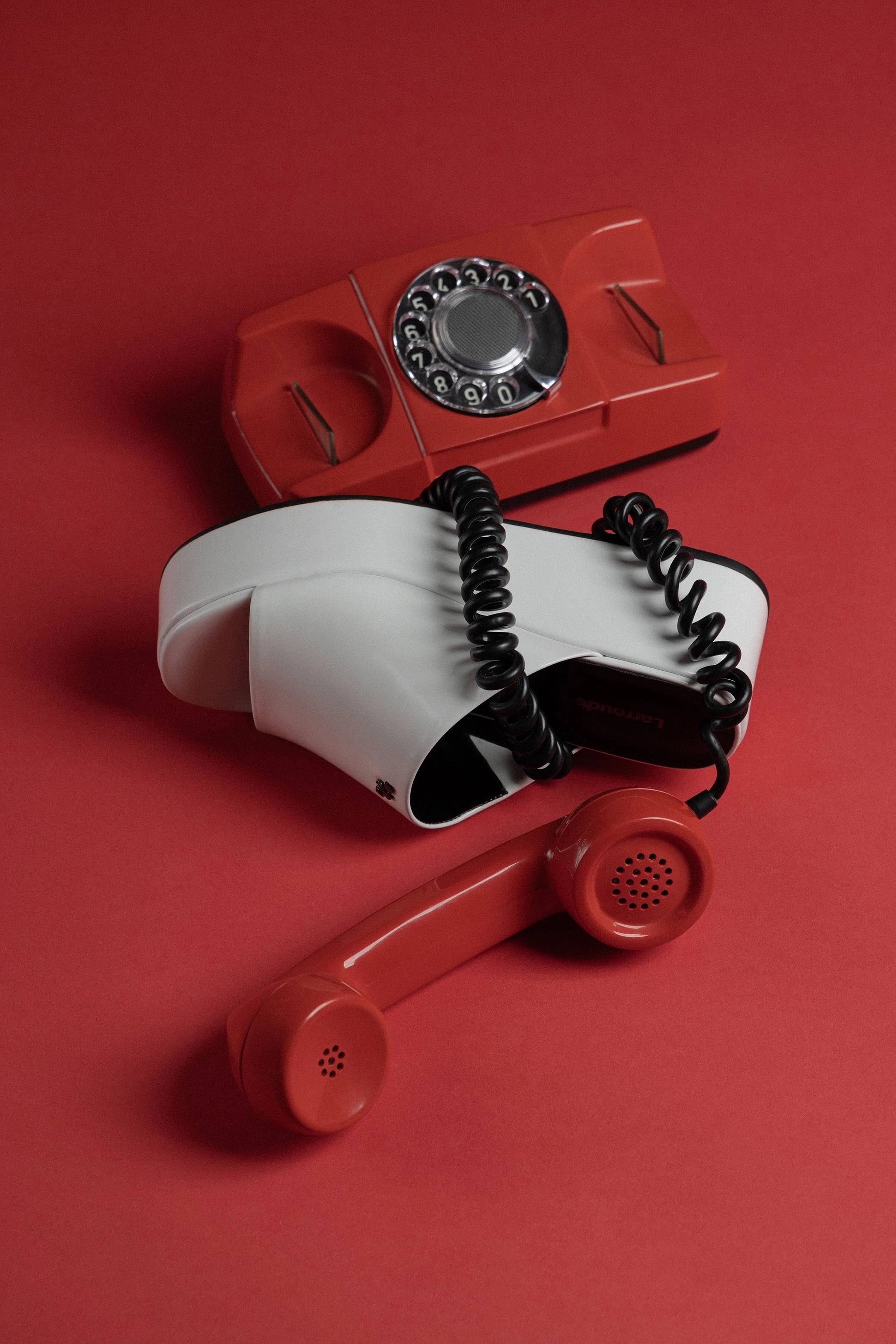 Charli Box Mule In White Leather Color Pop Match Fit