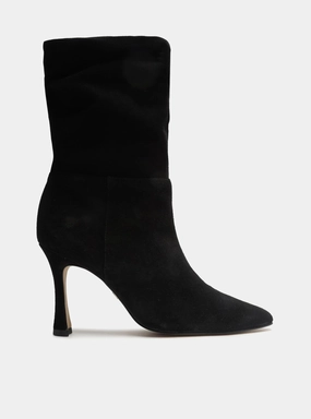 Cleo Leather Stiletto Boot Construction Grade Comfort Lining Trail Runner