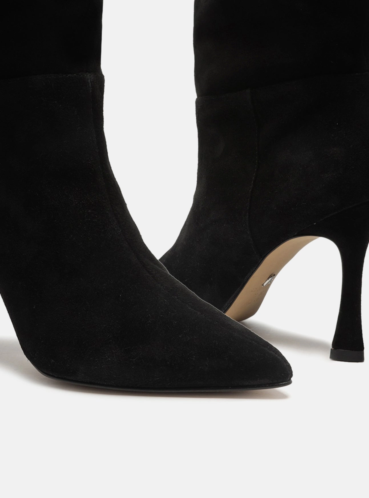 Weekend Fit Scratch Resistant Finish Cleo Leather Stiletto Boot