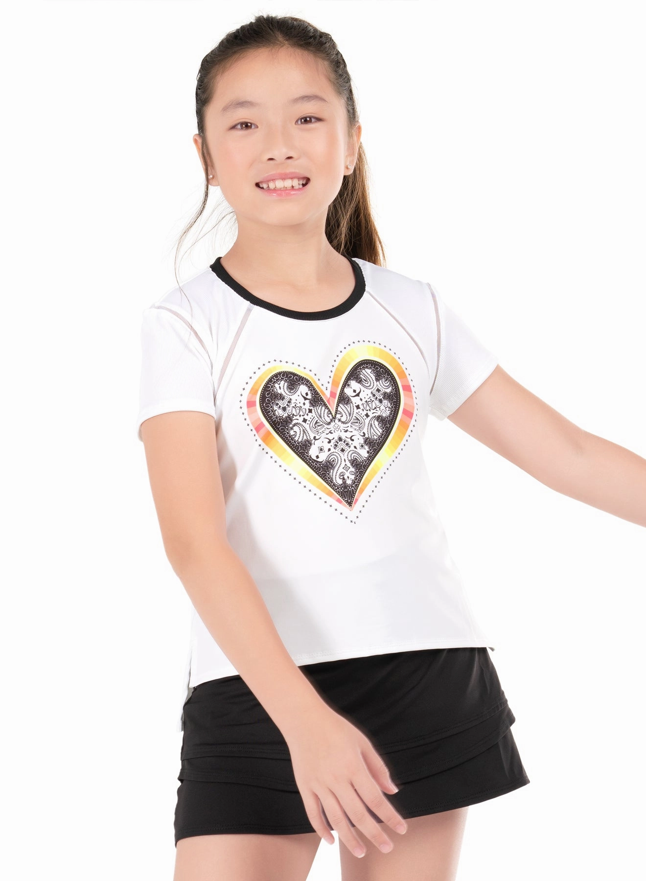 Bohemian style LightweightLayeringSystem Paisley In Love Short Sleeve