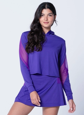 FadeResistant Coating DoubleLayered Collar Cindy Hoodie