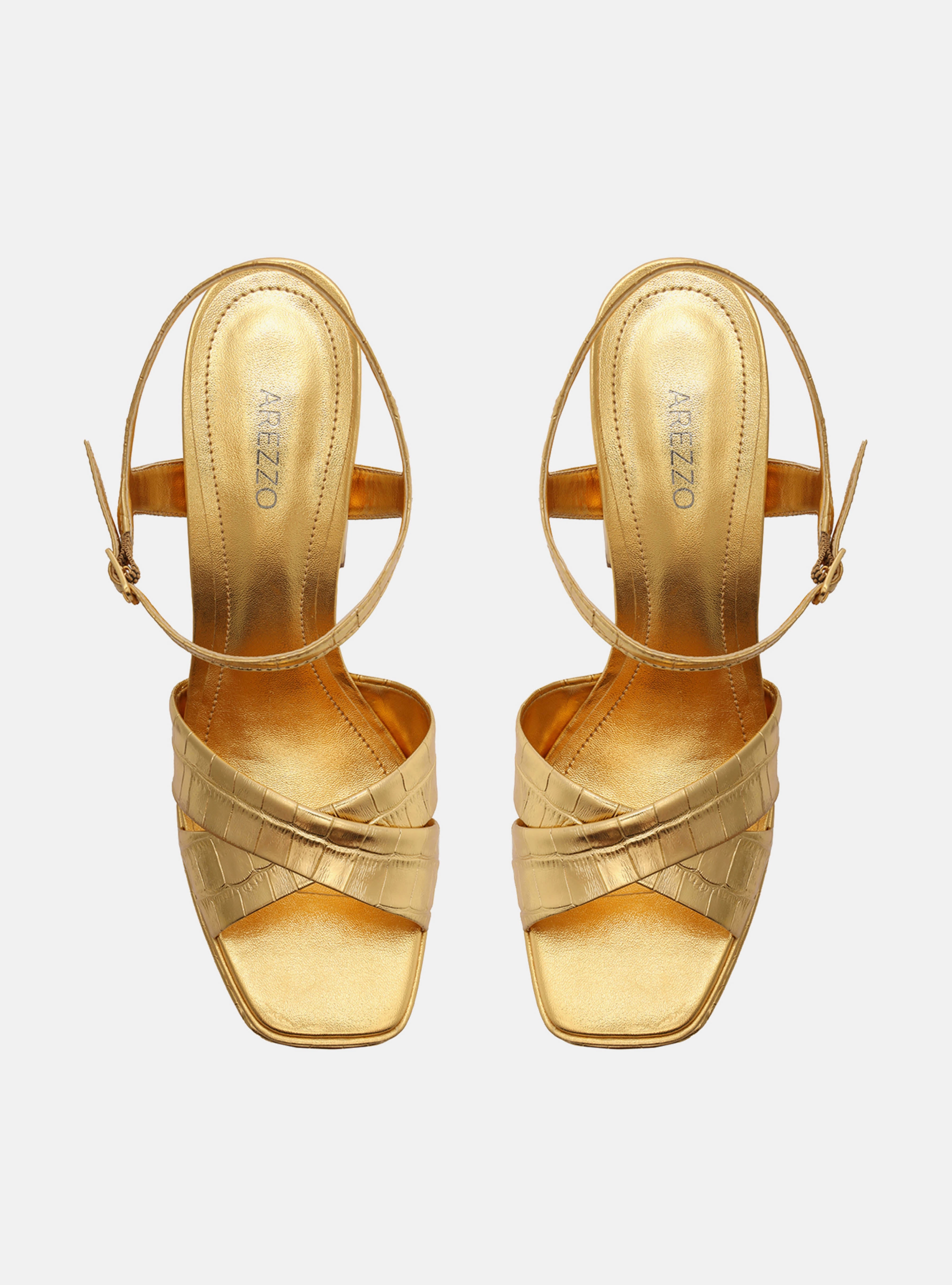 Miranda  Block Sandal Beaded