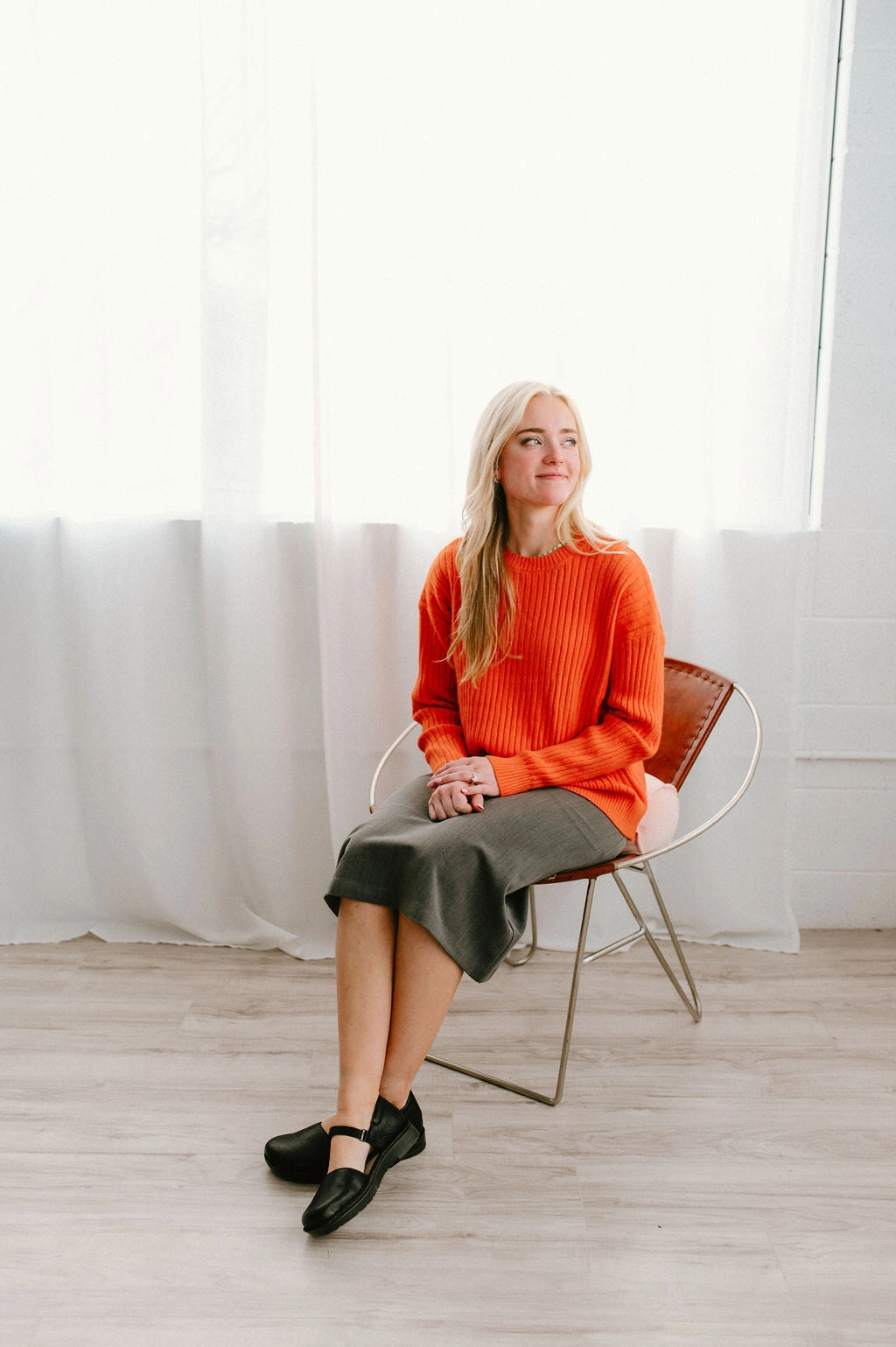 Jasmine Skirt Charcoal Trendy Mood