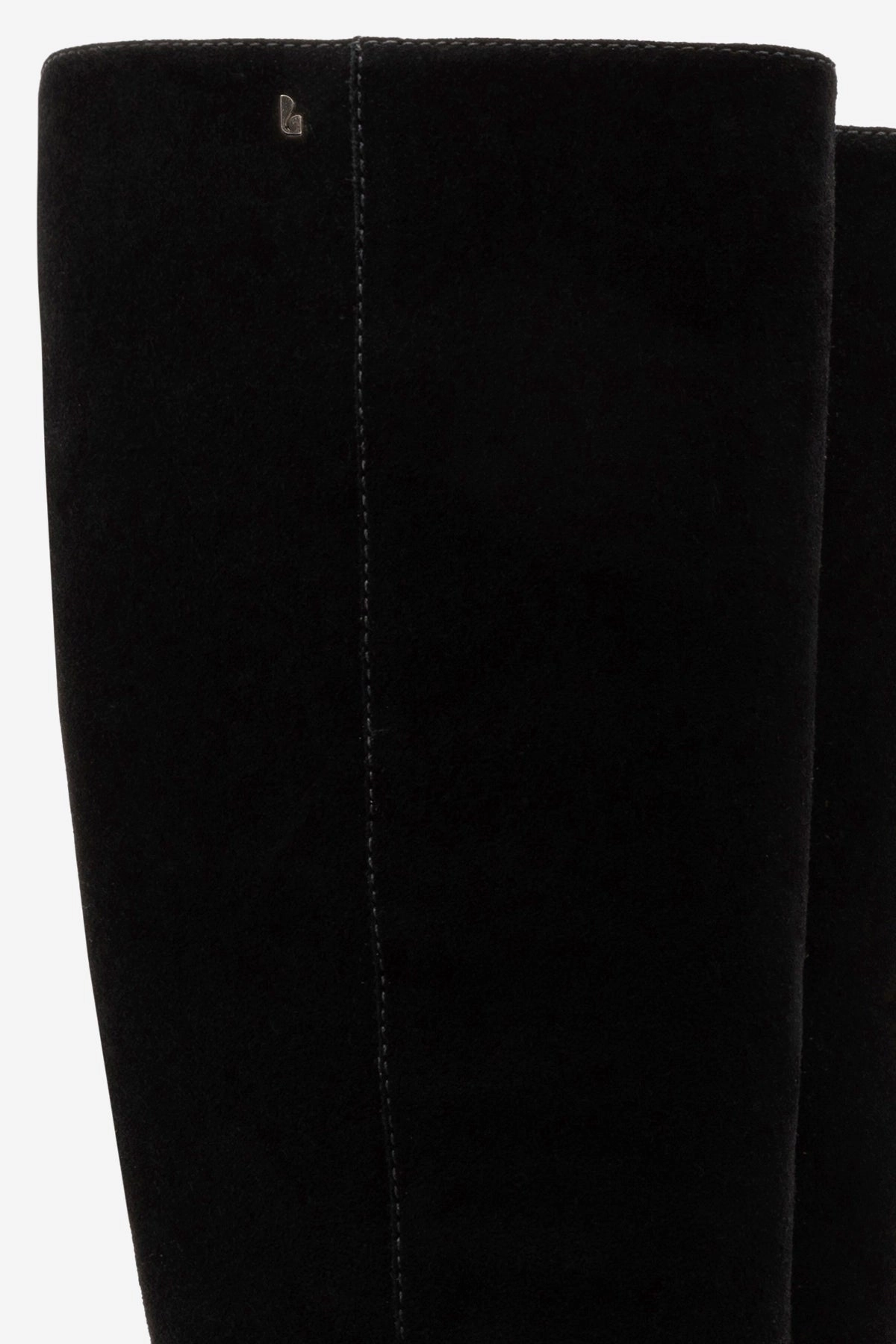 Edie Boot In Black Suede Orthopedic Friendly Design