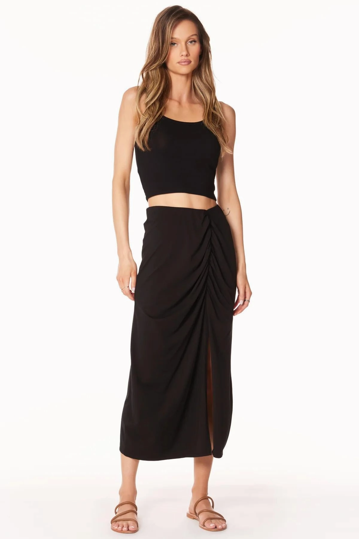 BOBI Skirt w/ High Slit Bold Mood Limited Quantity