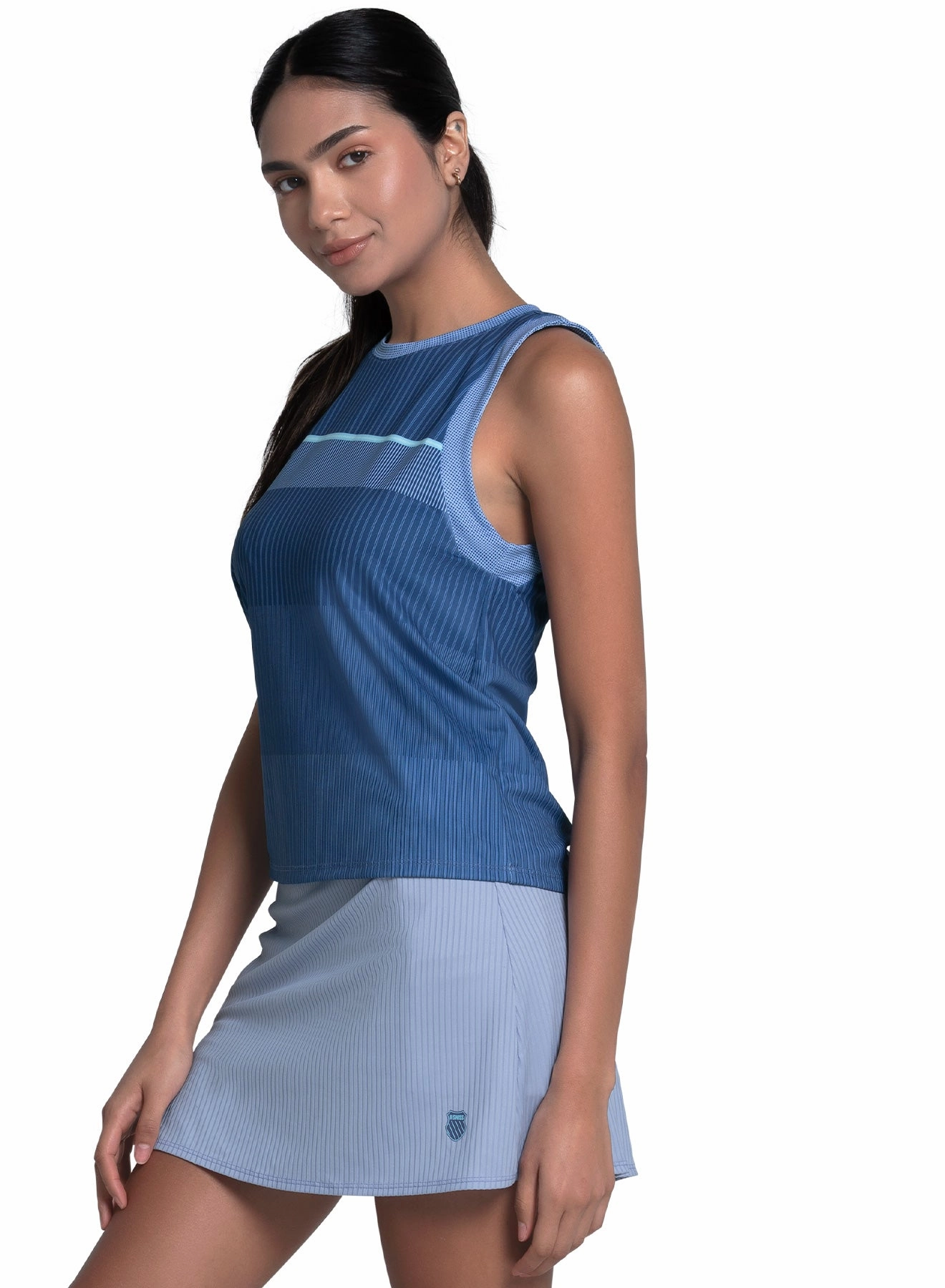 Court Rush Tank MultiPocket Design Bonded Hemline