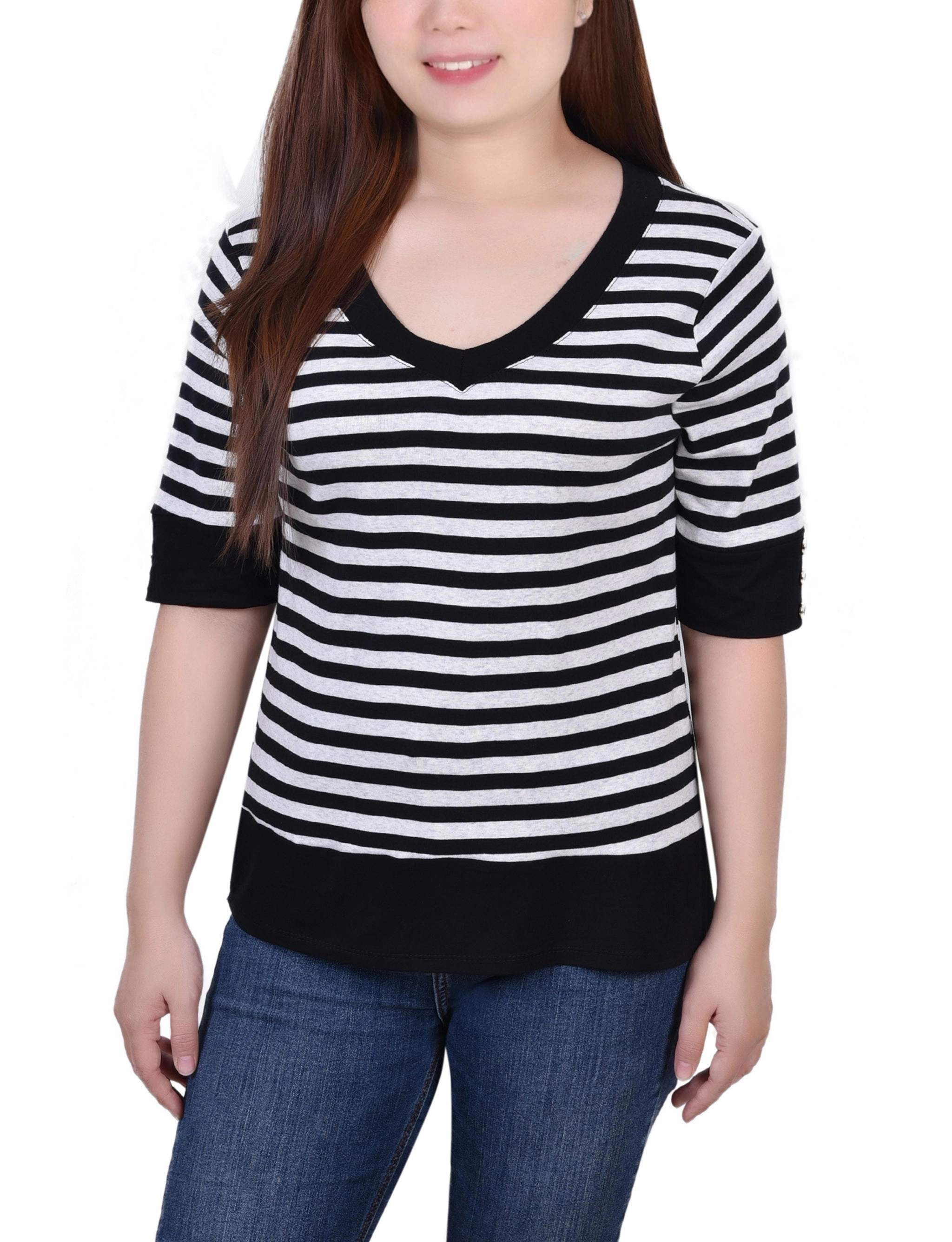 Elbow Sleeve Top Cozy Sweatshirt Raw Edge Detail