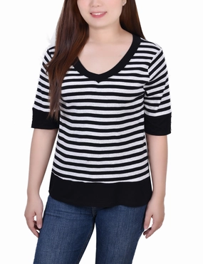 Elbow Sleeve Top Reflective Safety Accents